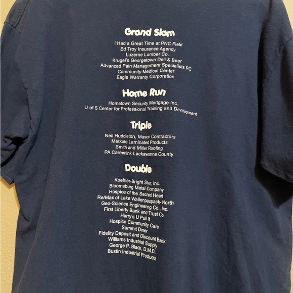 Y2K Kids Day Out New York Yankees Graphic Navy Blue T-Shirt Adult L - Picture 7 of 9